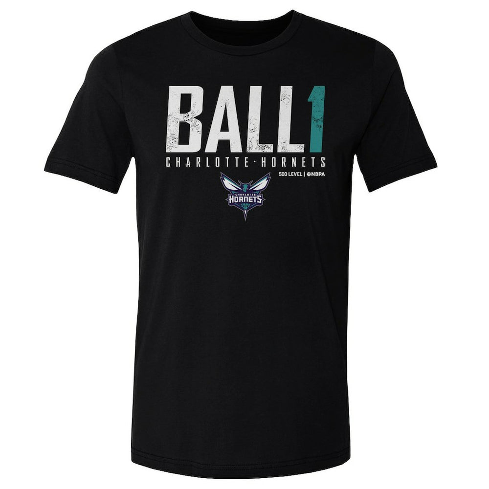 NBA LaMelo Ball Charlotte Hornets 500 Level Elite T-Shirt