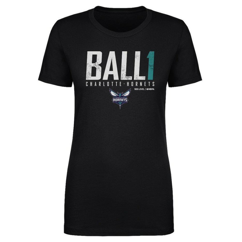 NBA LaMelo Ball Charlotte Hornets 500 Level Women's Elite T-Shirt