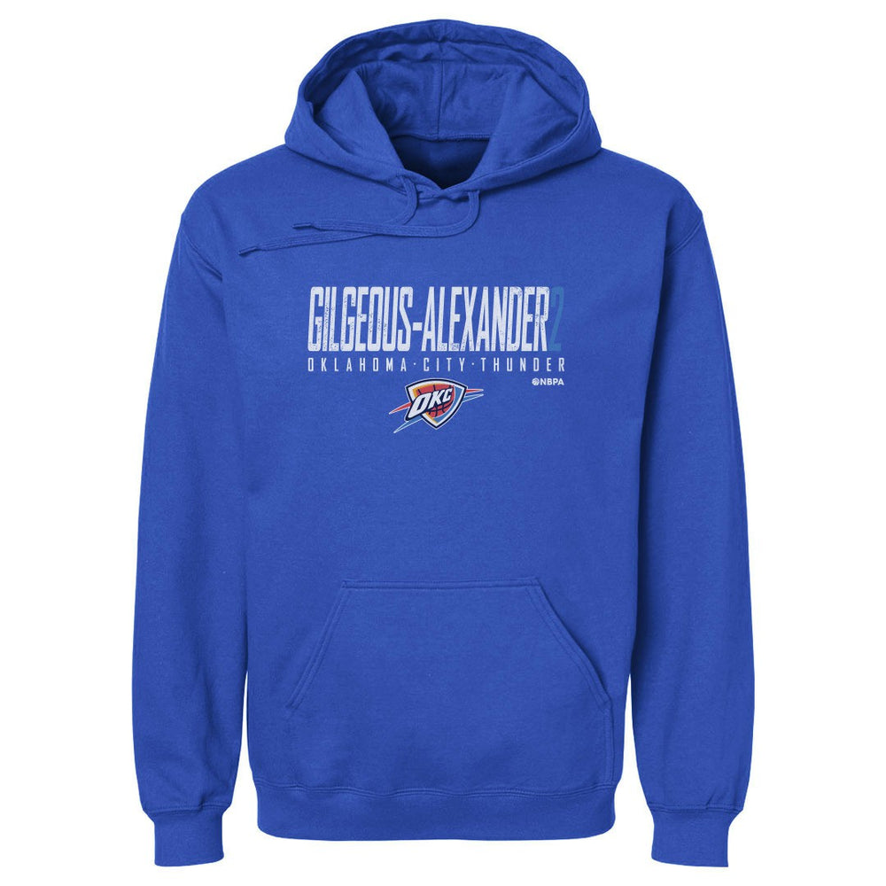 NBA Shai Gilgeous-Alexander Oklahoma City Thunder 500 Level Elite Pullover Hoodie