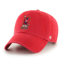 NHL Red Alexander Ovechkin Washington Capitals '47 895 Most Goals of All Time Clean Up Adjustable Hat