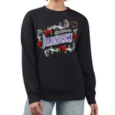 MLB Arizona Diamondbacks G-III 4Her by Carl Banks Women's Retro Roses Fleece Pullover Sweatshirt