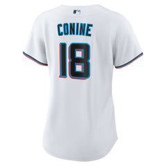 MLB Griffin Conine Miami Marlins Nike Women's Home Replica Jersey