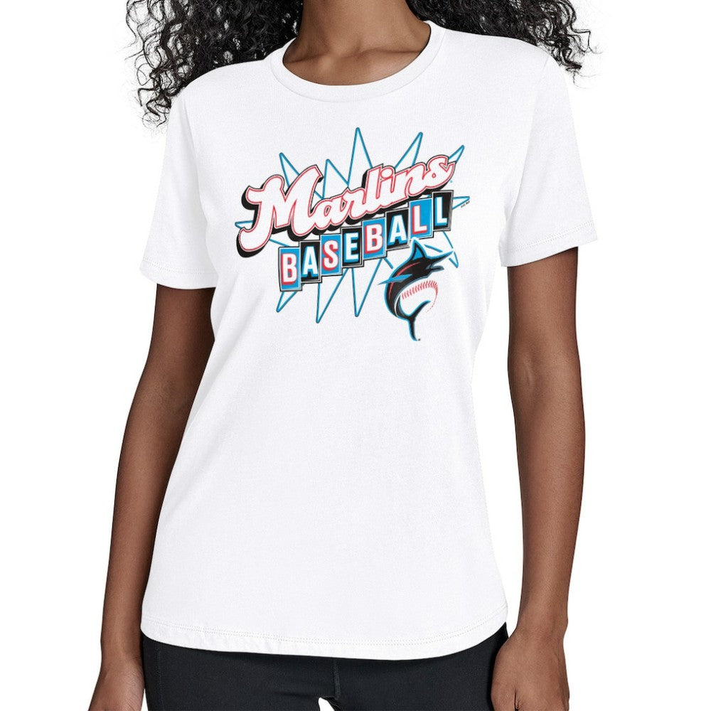 MLB Miami Marlins Starter Women's Drive-In T-Shirt