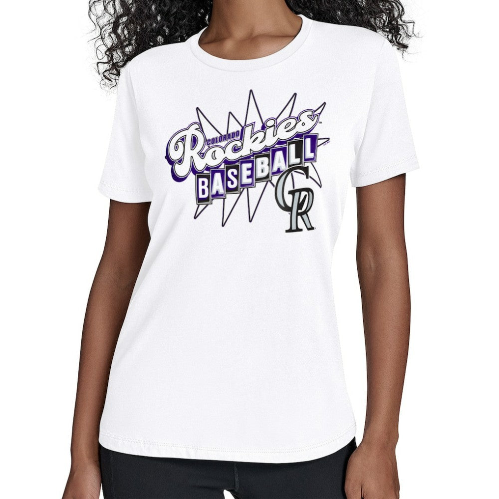 MLB Colorado Rockies Starter Women's Drive-In T-Shirt