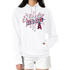 MLB Los Angeles Angels Starter Women's Drive-In Pullover Hoodie