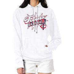 MLB Minnesota Twins Starter Women's Drive-In Pullover Hoodie
