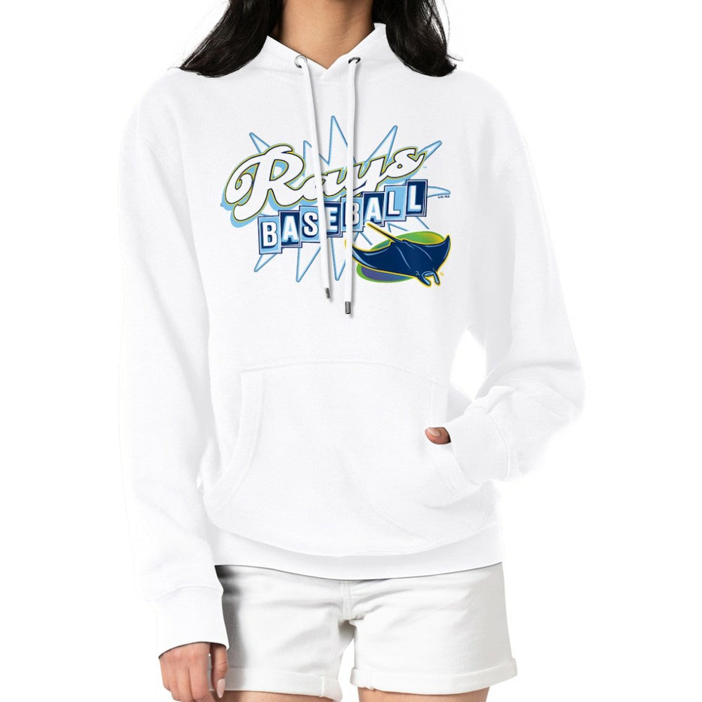 MLB Tampa Bay Rays Starter Women's Drive-In Pullover Hoodie