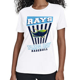 MLB Tampa Bay Rays Starter Women's Poster Print T-Shirt