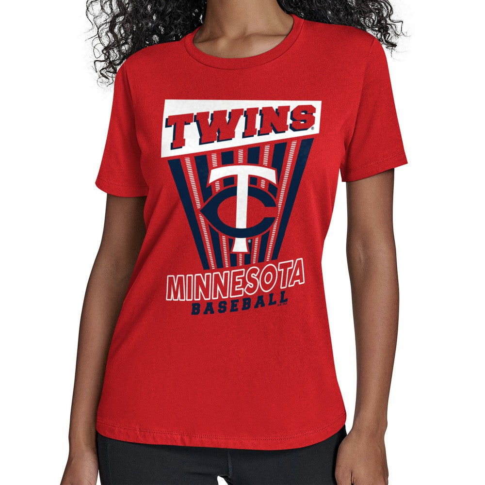 MLB Minnesota Twins Starter Women's Poster Print T-Shirt