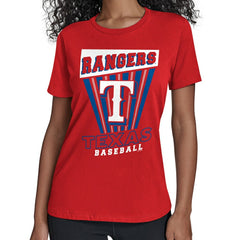MLB Texas Rangers Starter Women's Poster Print T-Shirt