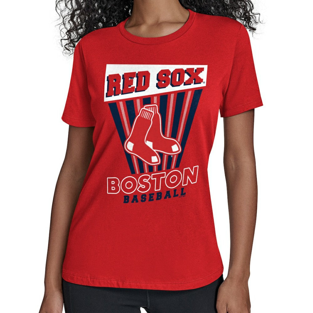 MLB Boston Red Sox Starter Women's Poster Print T-Shirt