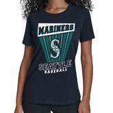 MLB Seattle Mariners Starter Women's Poster Print T-Shirt