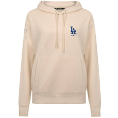 MLB Los Angeles Dodgers Levelwear Women's Cooperstown Collection Adorn Core Logo Pullover Hoodie