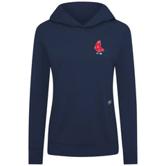 MLB Boston Red Sox Levelwear Women's Cooperstown Collection Relay Core Logo Pullover Hoodie