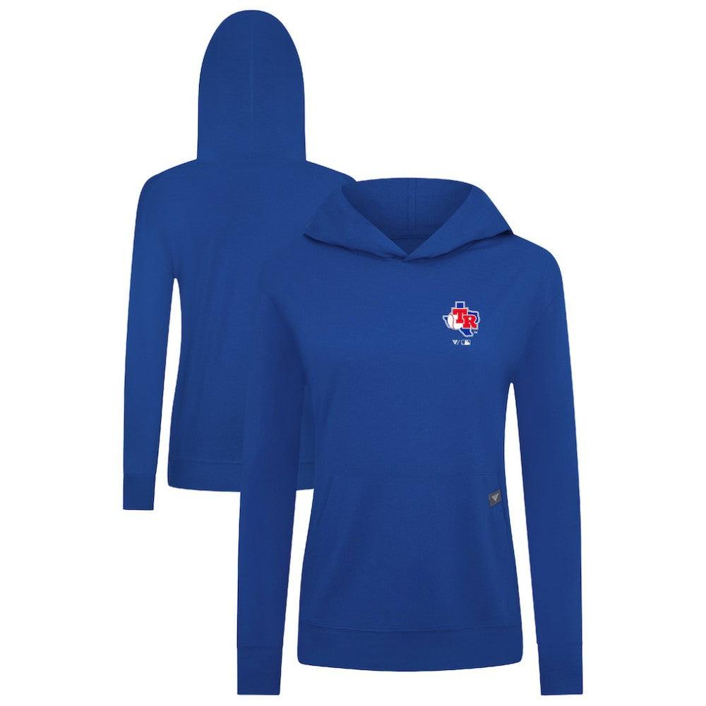 MLB Texas Rangers Levelwear Women's Cooperstown Collection Relay Core Logo Pullover Hoodie
