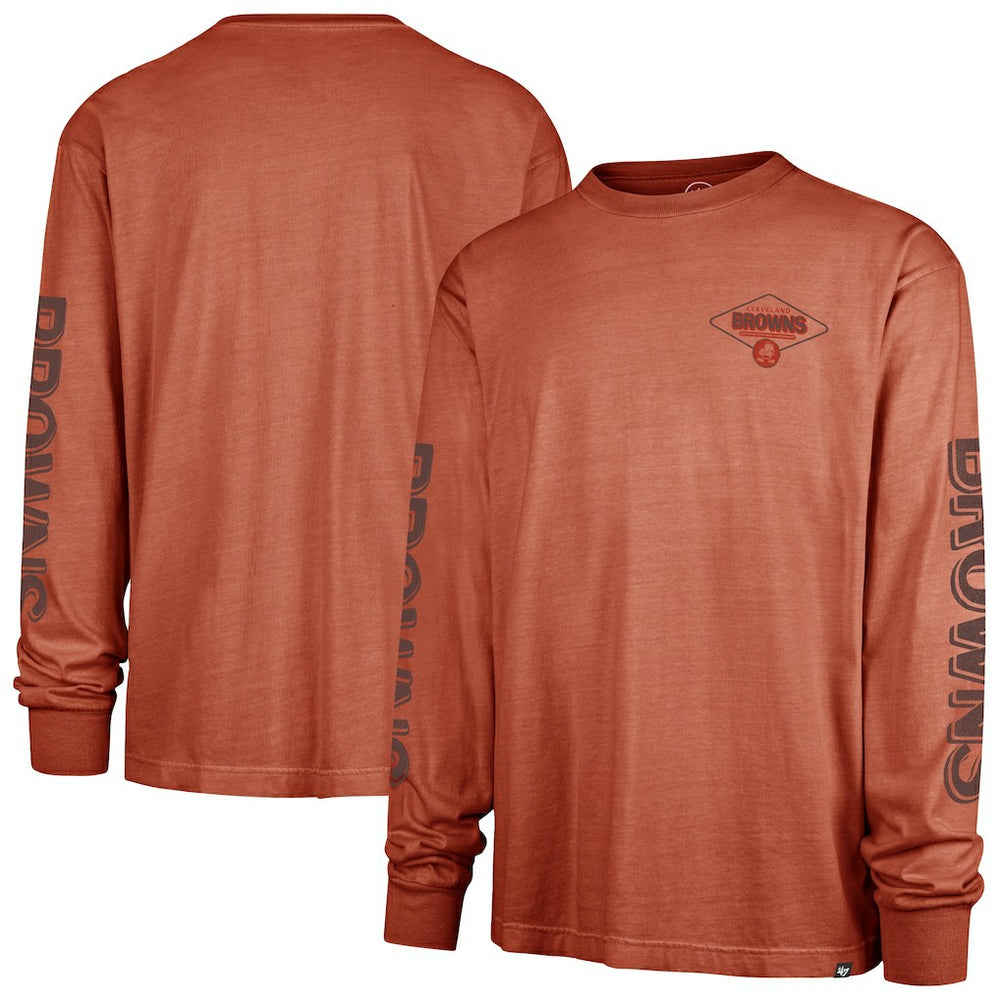 '47 Cairn Ravine Foundation Throwback Long Sleeve T-Shirt - Cleveland Browns