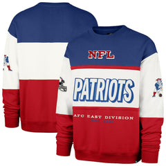 '47 Throwback Breeze Maximalist Sweatshirt - New England Patriots