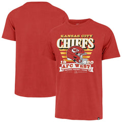 '47 Stripe Splash Franklin T-Shirt - Kansas City Chiefs