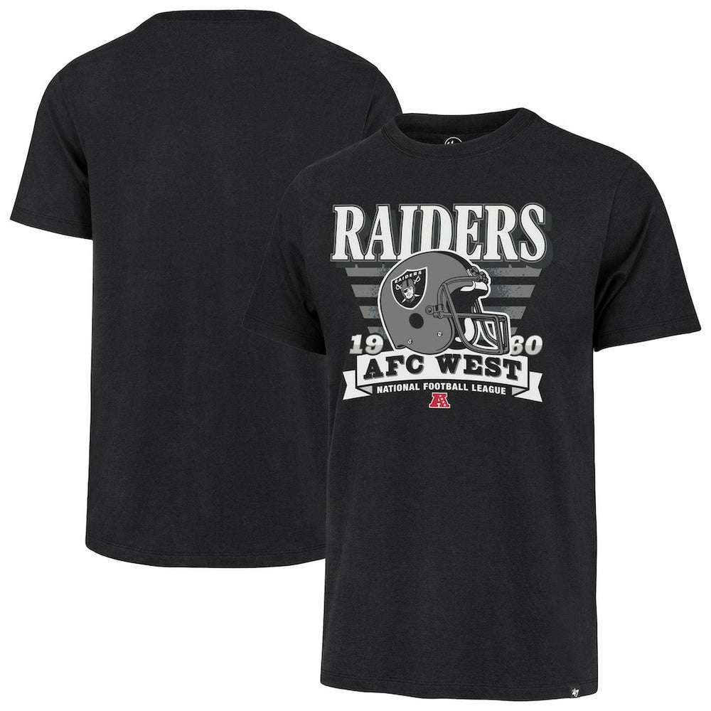 '47 Stripe Splash Franklin Throwback T-Shirt - Las Vegas Raiders