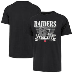 '47 Stripe Splash Franklin Throwback T-Shirt - Las Vegas Raiders