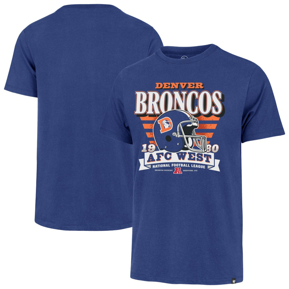 '47 Stripe Splash Franklin Throwback T-Shirt - Denver Broncos