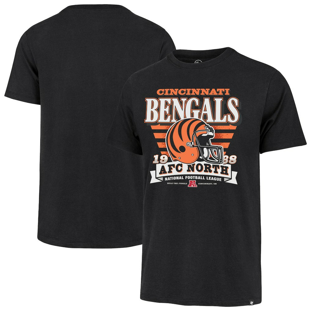 '47 Stripe Splash Franklin Throwback T-Shirt - Cincinnati Bengals