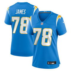 Andre James Women's Team Game Jersey - Los Angeles Chargers