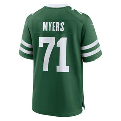 Josh Myers Team Game Jersey - New York Jets