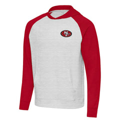 Antigua Urgent Pullover Hoodie - San Francisco 49ers