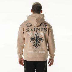 The Wild Collective Unisex Oversized Graphic Fleece Hoodie - New Orleans Saints