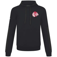NHL Black Chicago Blackhawks Levelwear Bombay Response Pullover Hoodie
