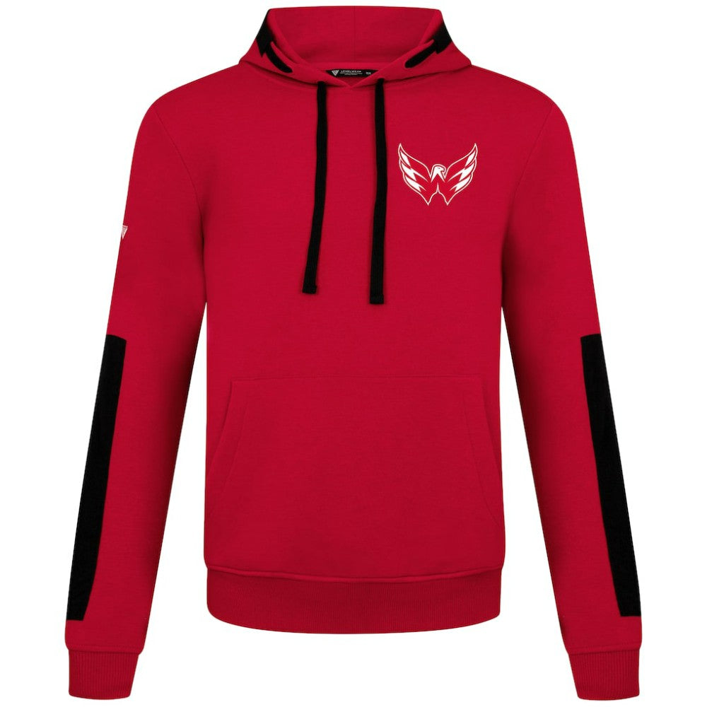NHL Red Washington Capitals Levelwear Bombay Response Pullover Hoodie