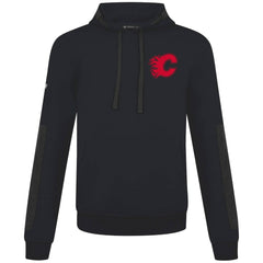 NHL Black Calgary Flames Levelwear Bombay Response Pullover Hoodie