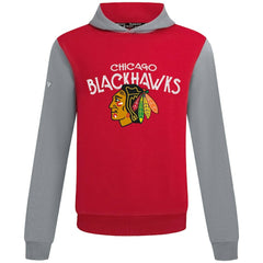 NHL Red/Gray Chicago Blackhawks Levelwear Ultimate Mission Pullover Hoodie