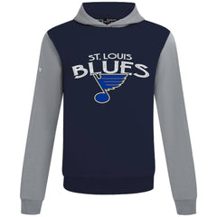 NHL Navy/Gray St. Louis Blues Levelwear Ultimate Mission Pullover Hoodie