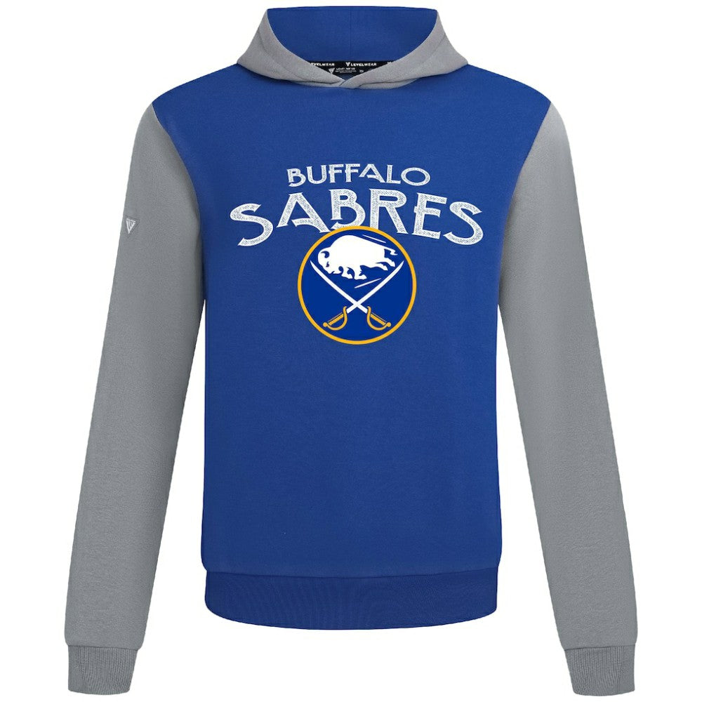 NHL Royal/Gray Buffalo Sabres Levelwear Ultimate Mission Pullover Hoodie