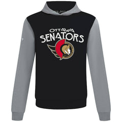 NHL Black/Gray Ottawa Senators Levelwear Ultimate Mission Pullover Hoodie