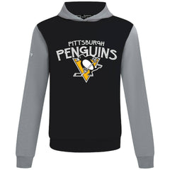 NHL Black/Gray Pittsburgh Penguins Levelwear Ultimate Mission Pullover Hoodie