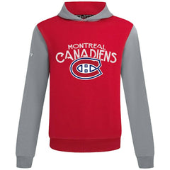 NHL Red/Gray Montreal Canadiens Levelwear Ultimate Mission Pullover Hoodie