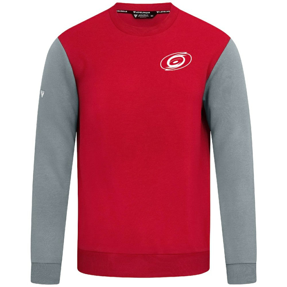 NHL Red/Gray Carolina Hurricanes Levelwear Ultimate Response Sweatshirt