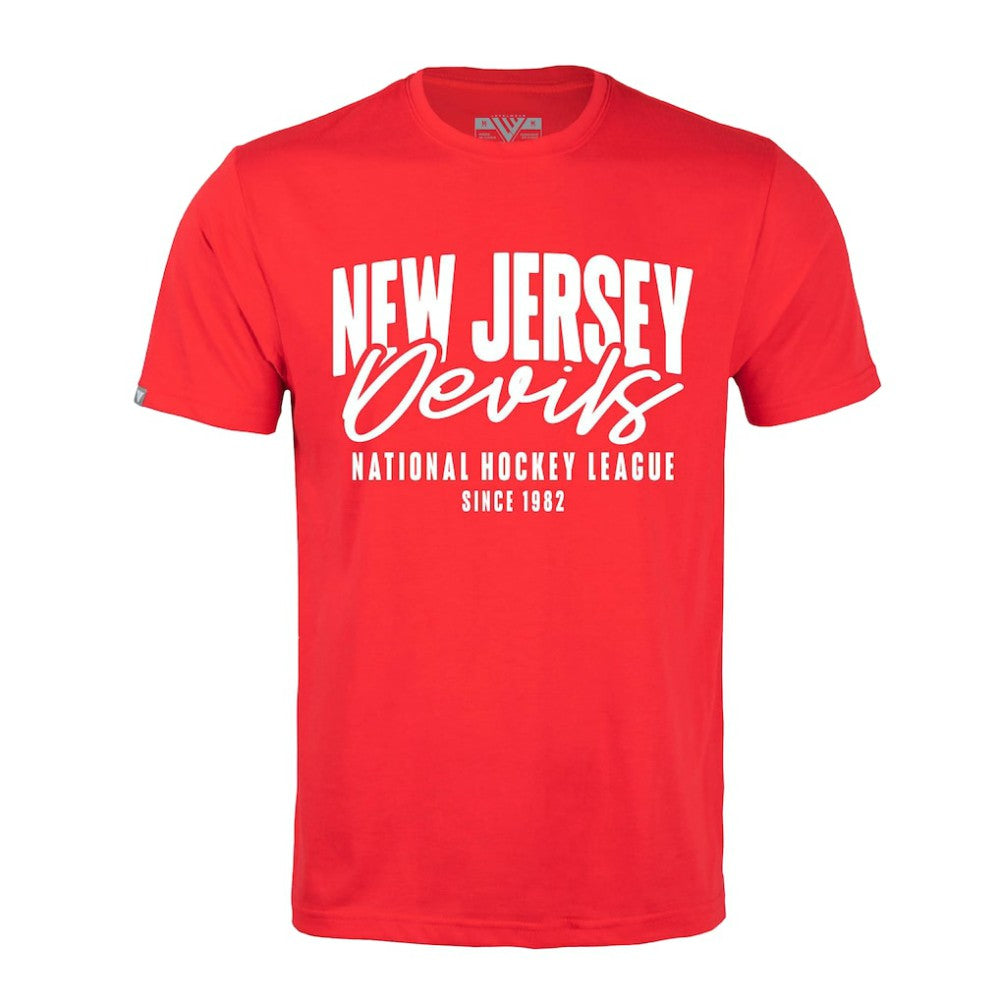 NHL Red New Jersey Devils Levelwear Richmond Response T-Shirt