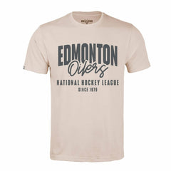 NHL Khaki Edmonton Oilers Levelwear Richmond Response T-Shirt