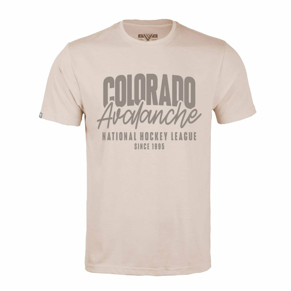 NHL Khaki Colorado Avalanche Levelwear Richmond Response T-Shirt