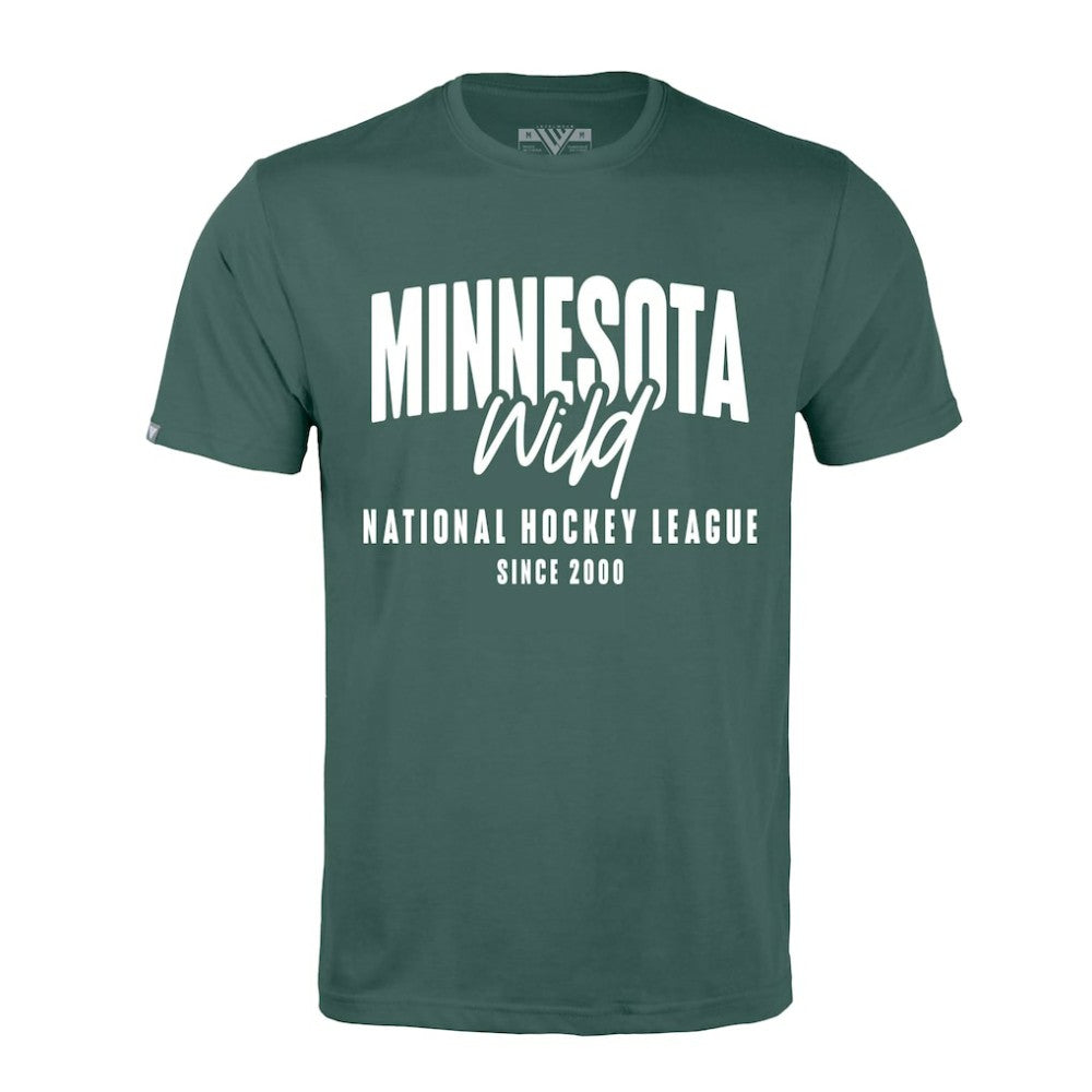 NHL Green Minnesota Wild Levelwear Richmond Response T-Shirt