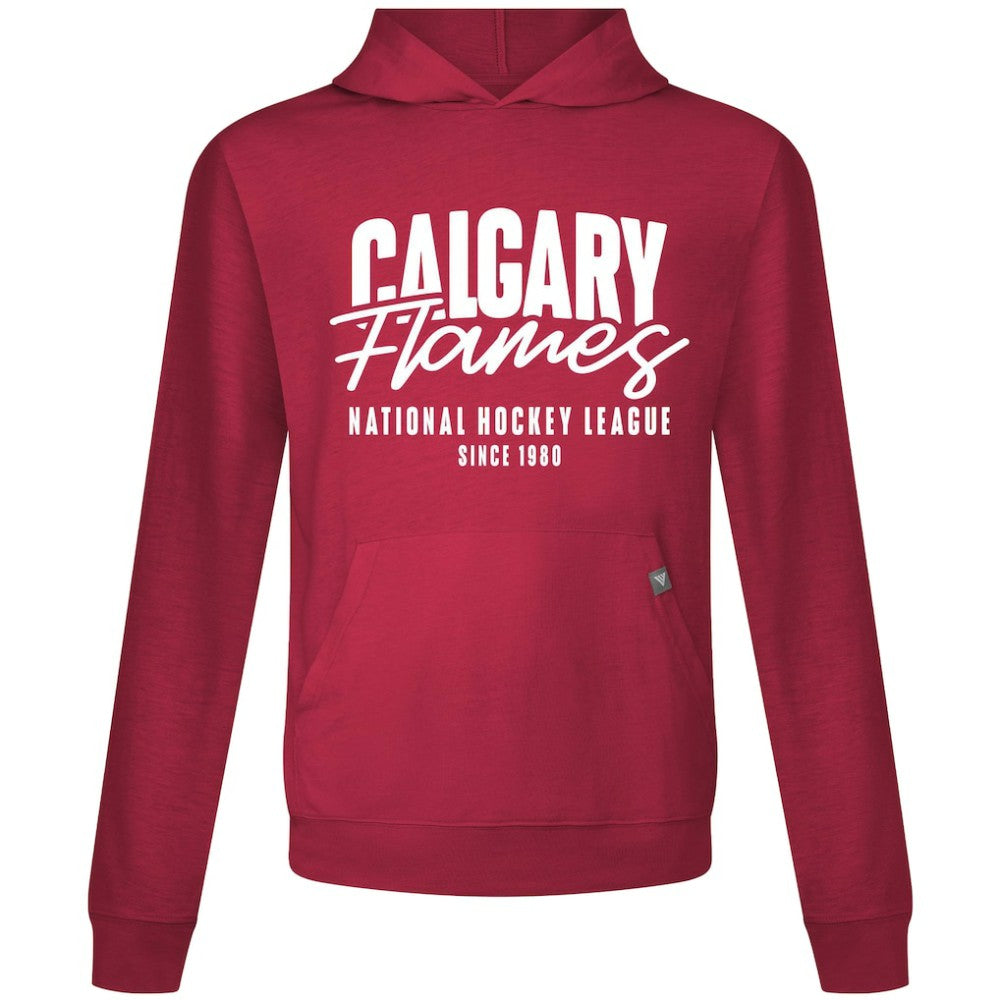 NHL Red Calgary Flames Levelwear Relay Response Pullover Hoodie