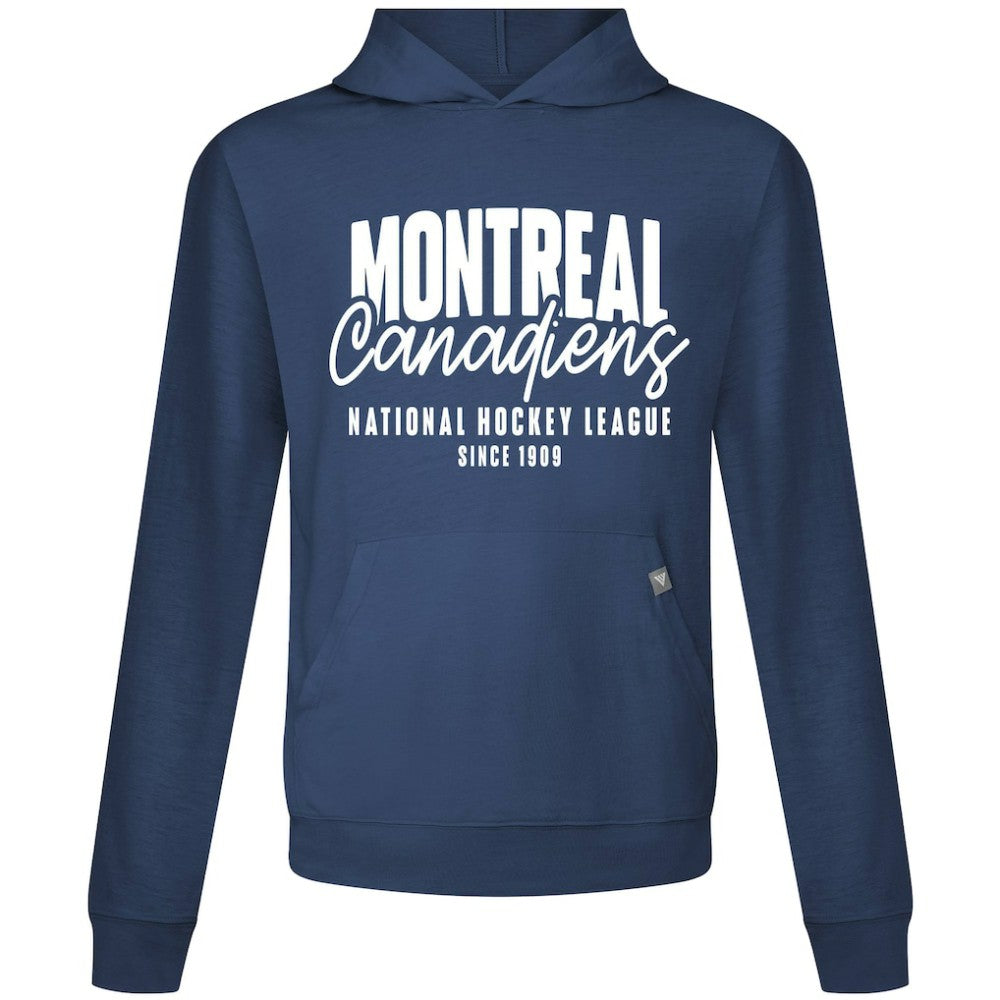 NHL Navy Montreal Canadiens Levelwear Relay Response Pullover Hoodie