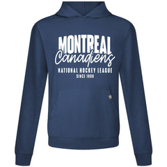 NHL Navy Montreal Canadiens Levelwear Relay Response Pullover Hoodie