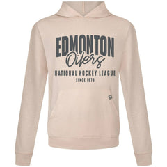 NHL Khaki Edmonton Oilers Levelwear Relay Response Pullover Hoodie