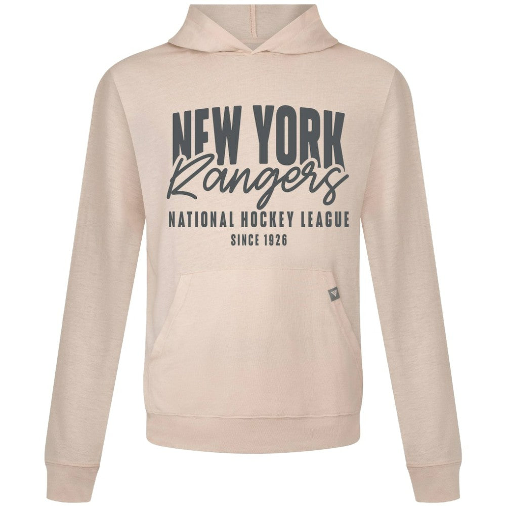 NHL Khaki New York Rangers Levelwear Relay Response Pullover Hoodie