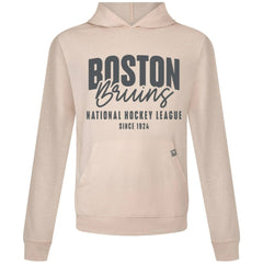 NHL Khaki Boston Bruins Levelwear Relay Response Pullover Hoodie